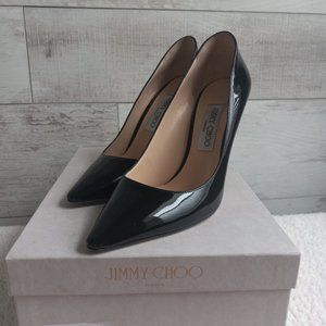 Jimmy Choo Romy Black Patent 100m